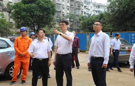 金寧運(yùn)到冶建公司調(diào)研