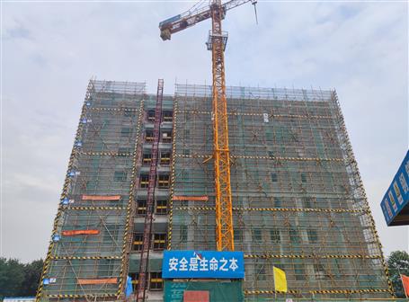 柳北區(qū)檔案館項目主體結構通過驗收