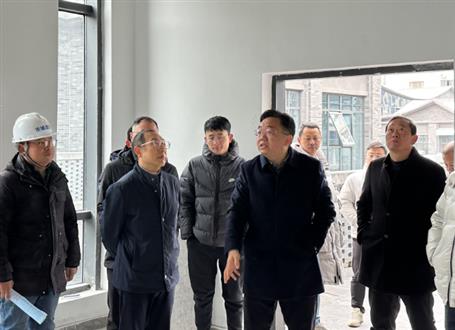 李小平到第十分公司項(xiàng)目調(diào)研