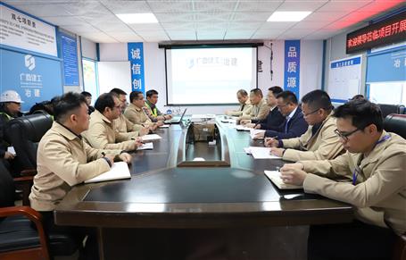 賴海標到桂華分公司項目開展一季度暨復(fù)工復(fù)產(chǎn)綜合大檢查
