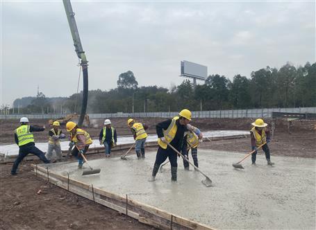 【真抓實干 奮勇爭先】冶建桂海分公司一項目掛圖作戰(zhàn)搶進(jìn)度